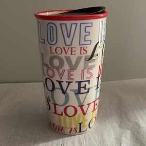 STARBUCKS LOVE IS TRAVEL MUG